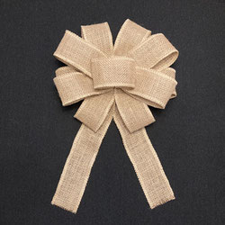 10 inch Burlap Ribbon