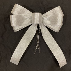 Silver Shimmer Bow